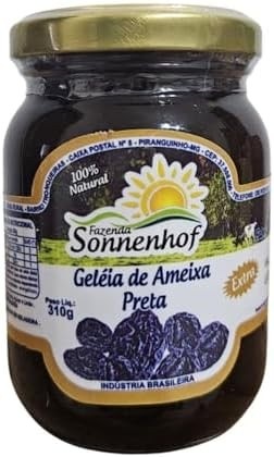 Geleia Extra de Ameixa Preta - 310g - Fazenda Sonnenhof