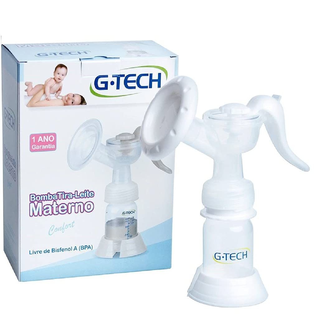 Bomba Tira-Leite Materno Manual G-Tech Confort - Extração Segura e Confortável