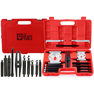 Extrator de Rolamentos: Kit 14 Peças The Black Tools