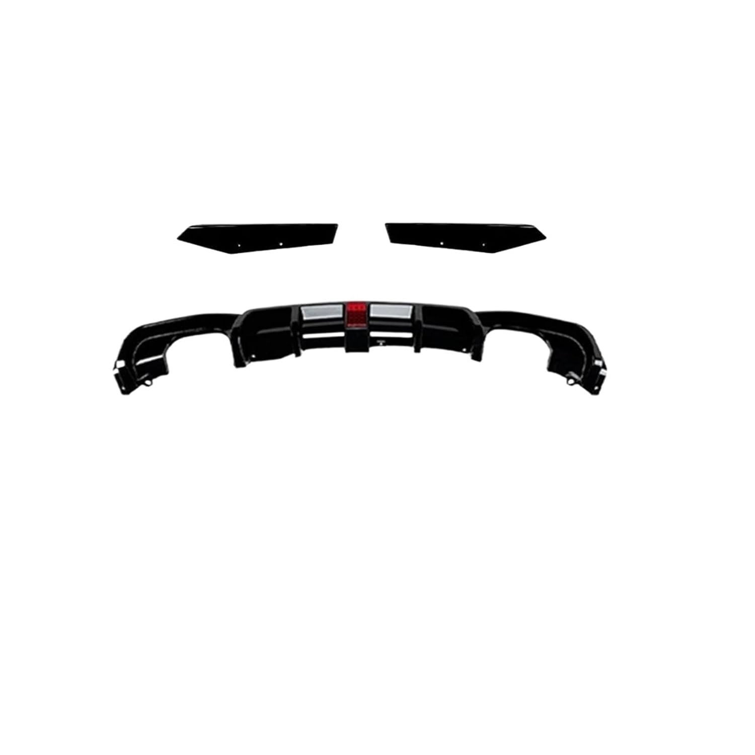 Aerofólio Difusor Traseiro BMW F30 com Luz de Freio LED - Estilo e Segurança (2013-2019)
