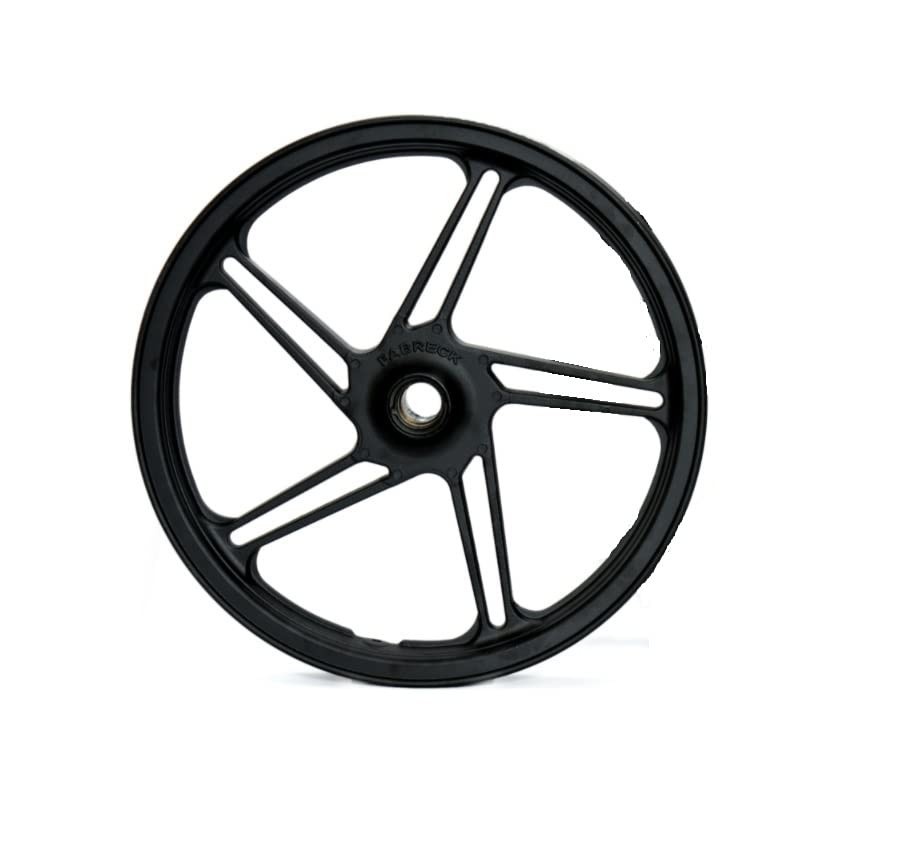 Roda Dianteira Liga Leve Fabreck 5 Palitos para Honda CG 150 e 160 Titan, Fan e Start