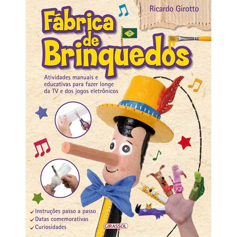 Fábrica de Brinquedos: Atividades Manuais e Criativas