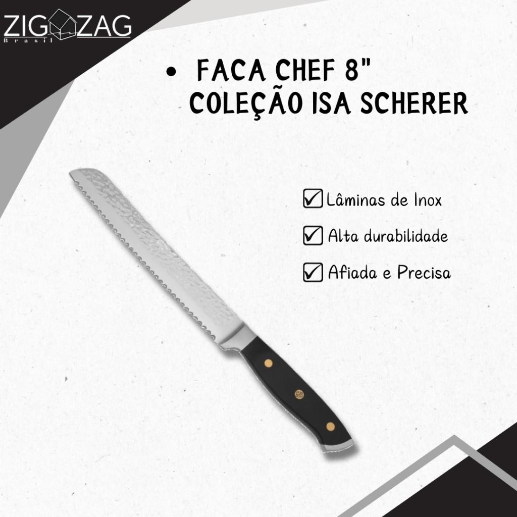 Faca de Pão Isa Scherer: Corte Perfeito!