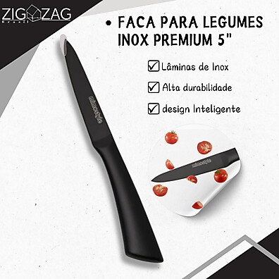 Faca para Legumes Inox: Cortes Rápidos e Precisos