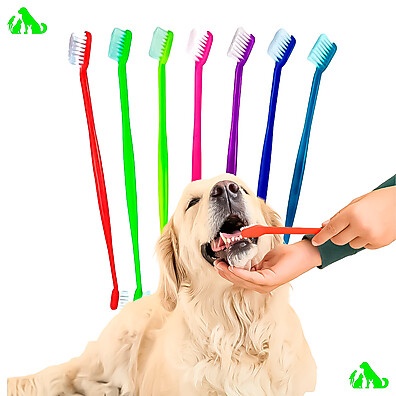 Escova de Dedo para Pet - Higiene Bucal Fácil