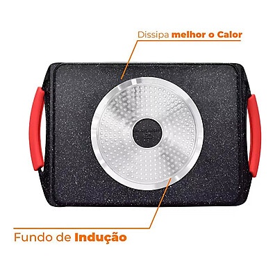 Chapa Cerâmica Grill: Cozinhe Fácil!