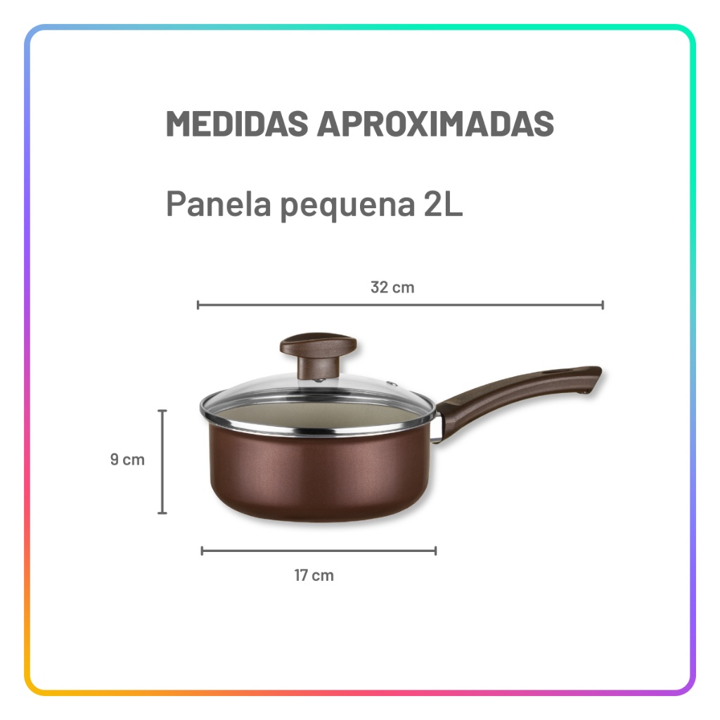 Panela Antiaderente 10 Peças: Cozinhe Fácil!