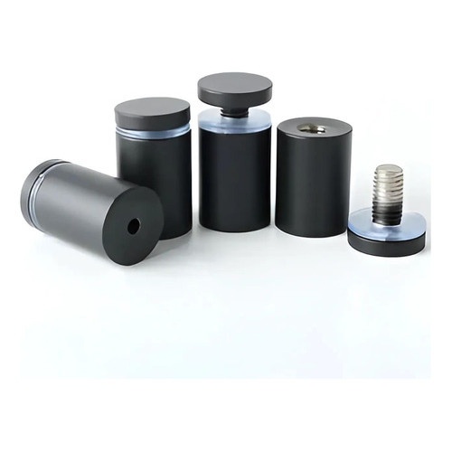 Prolongador 25x50 Preto Inox – 4 Unidades com Instalação Fácil