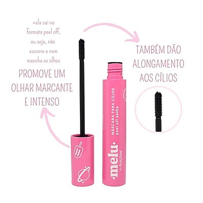 Máscara de Cílios Peel Off Ruby Rose: Volume, Definição e Facilidade