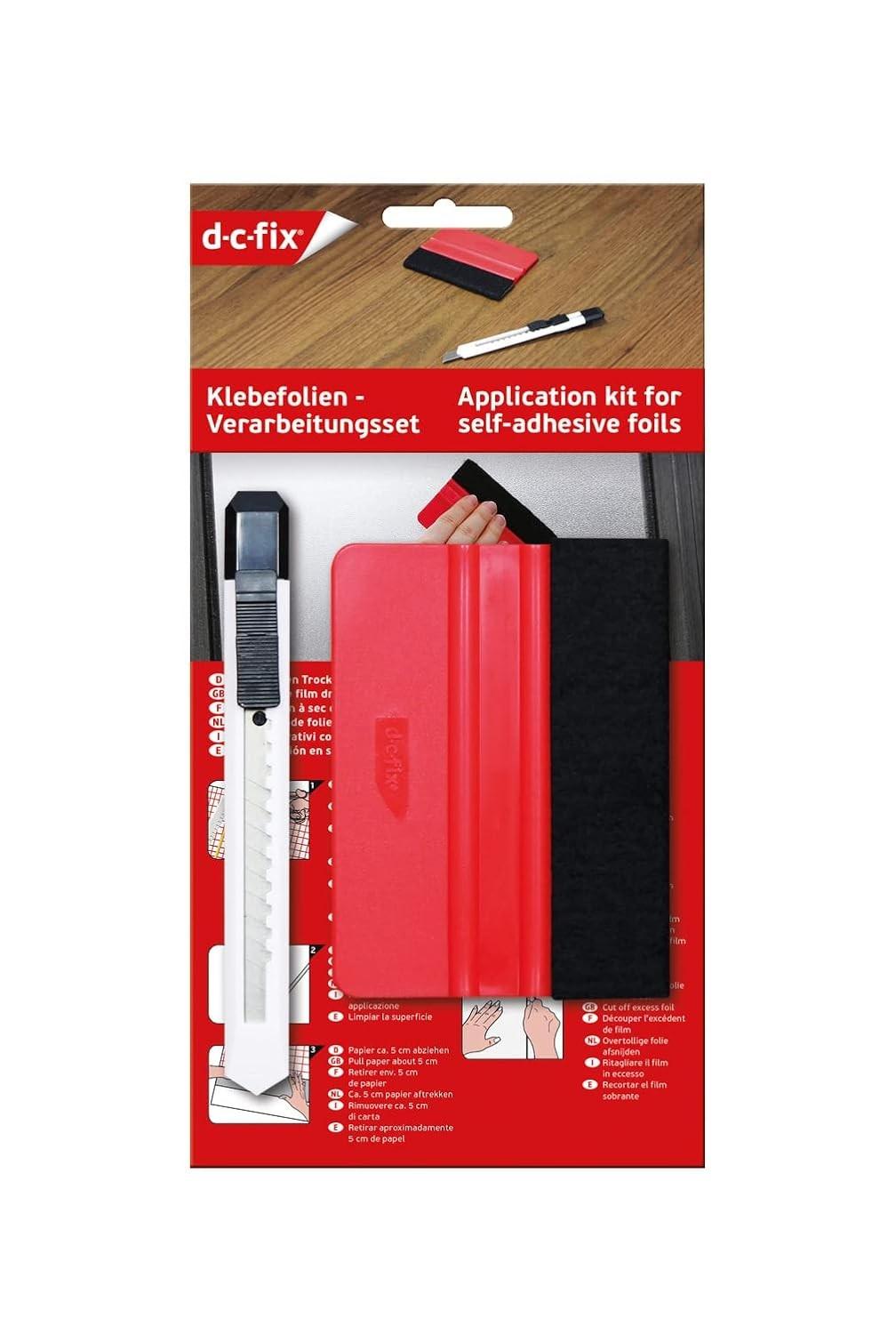 Kit Aplicador D-C-Fix: Facilite a Aplicação de Filmes Autoadesivos com Precisão e Segurança