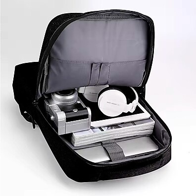 Mochila Notebook USB Confortável para Trabalho e Faculdade