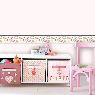 Faixa Decorativa Floral: Kit 6 Unidades