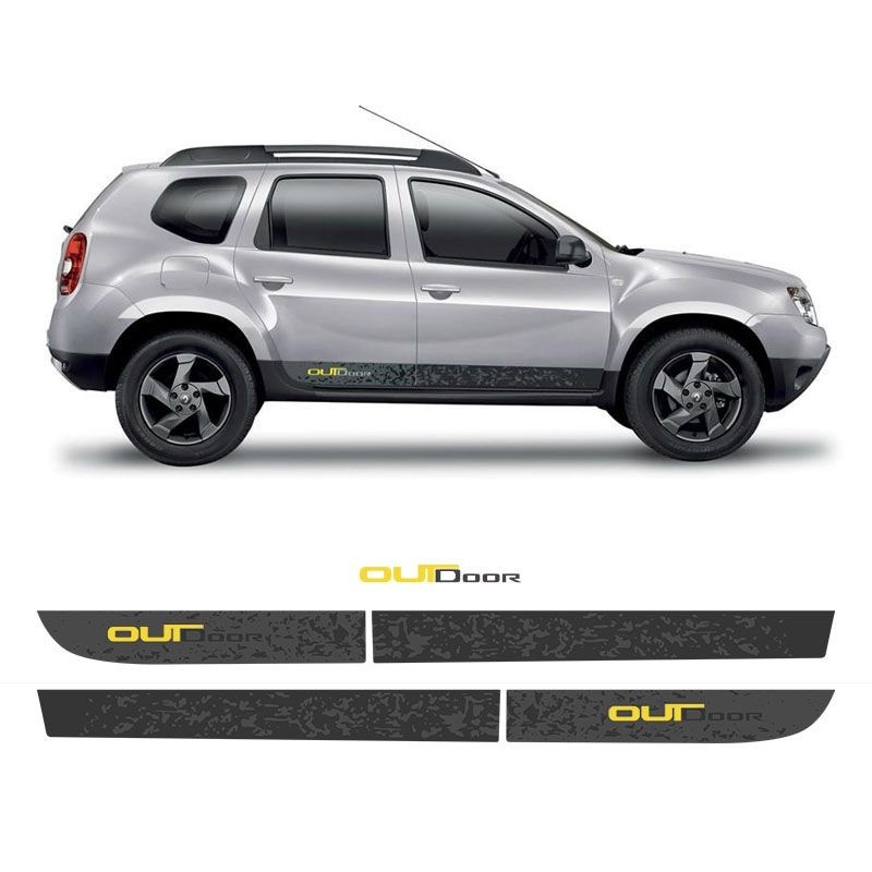 Faixa Duster Outdoor: Adesivos Renault Originais