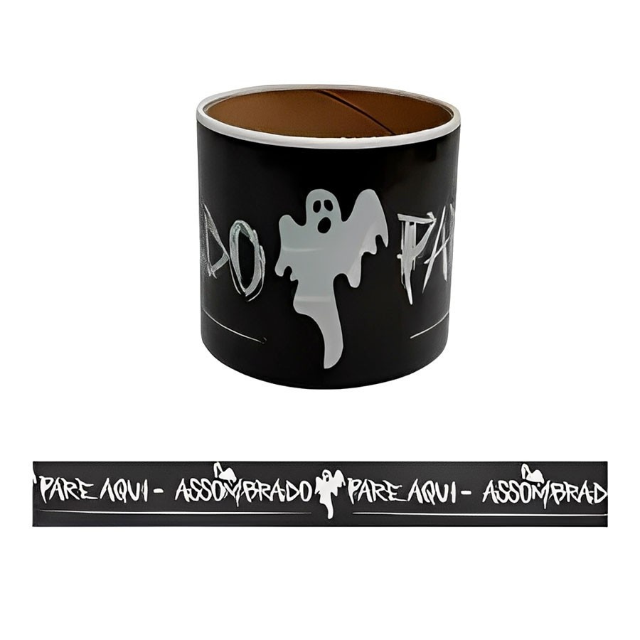 Faixa Halloween Assombrada: Decore com Terror!