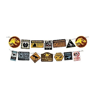 Faixa Jurassic World: Decore Sua Festa!