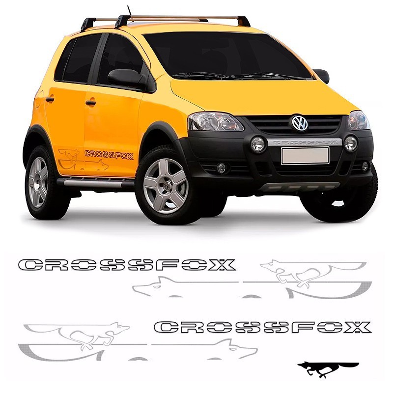 Faixas Crossfox 2008/2009: Adesivos para Personalizar!