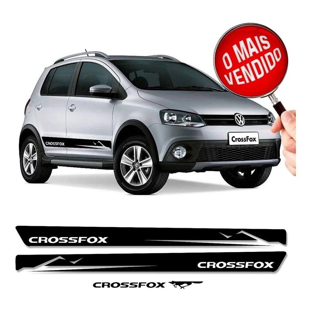 Faixas Laterais VW Crossfox 2010-2018: Elegância e Personalização