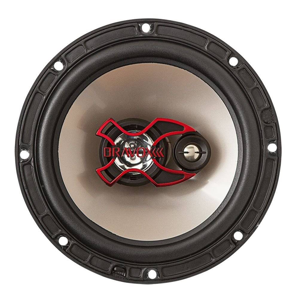 Alto Falante Triaxial Bravox B3X60 X 6" 100W RMS - Som Potente e Claro para Seu Carro