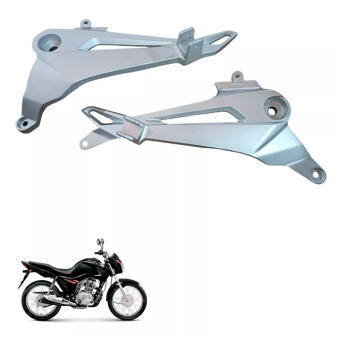 Par de Bacalhaus Originais Titan para Honda Fan 150 (2014-2015) - Segurança e Performance