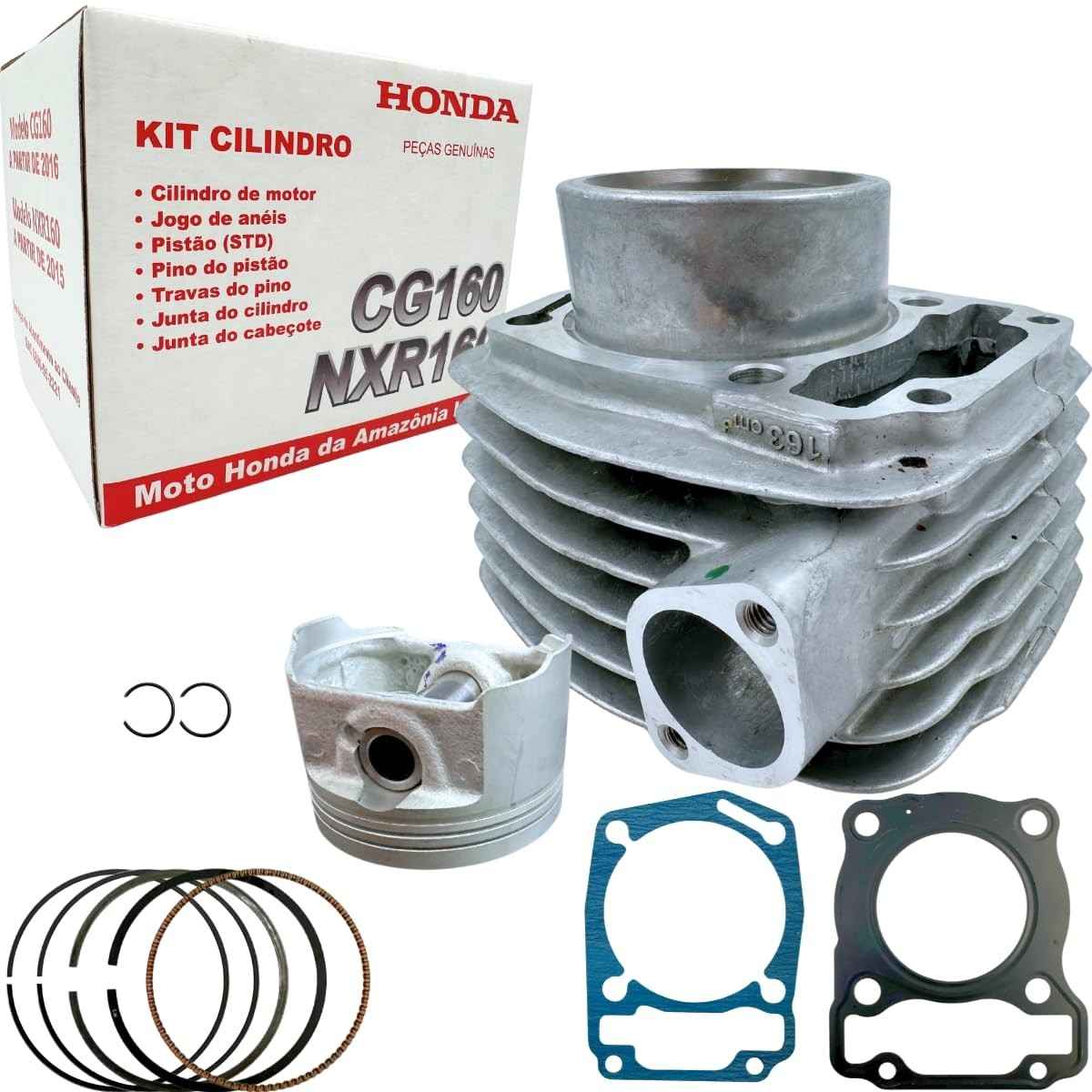 Kit Cilindro Original Honda Fan Bros 160: Potência e Durabilidade para Sua Moto
