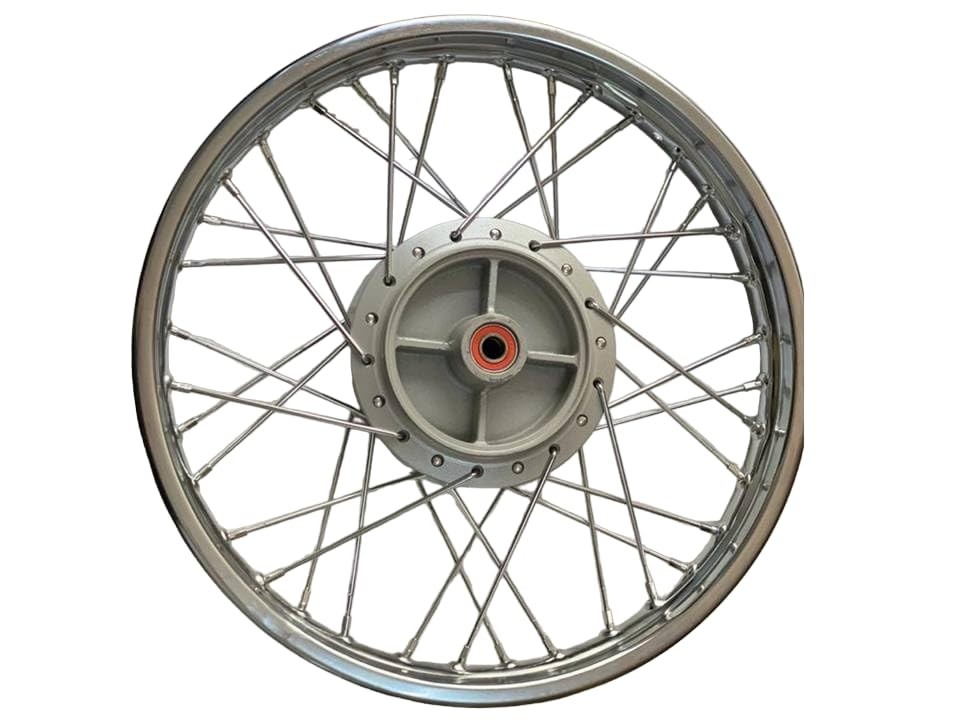 Roda Traseira Cromada Completa para Honda Fan 150 2011: Pronta para Instalar!