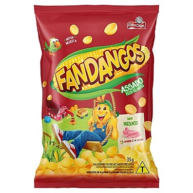 Fandangos Presunto 35g: Crocância Irresistível!