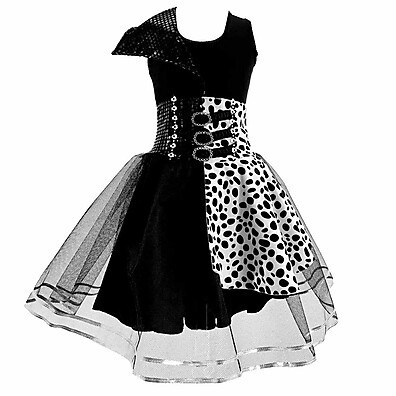 Fantasia Cruella De Vil Infantil: Luxo e Elegância!