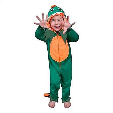 Fantasia Dinossauro Infantil: Aventura Verde!