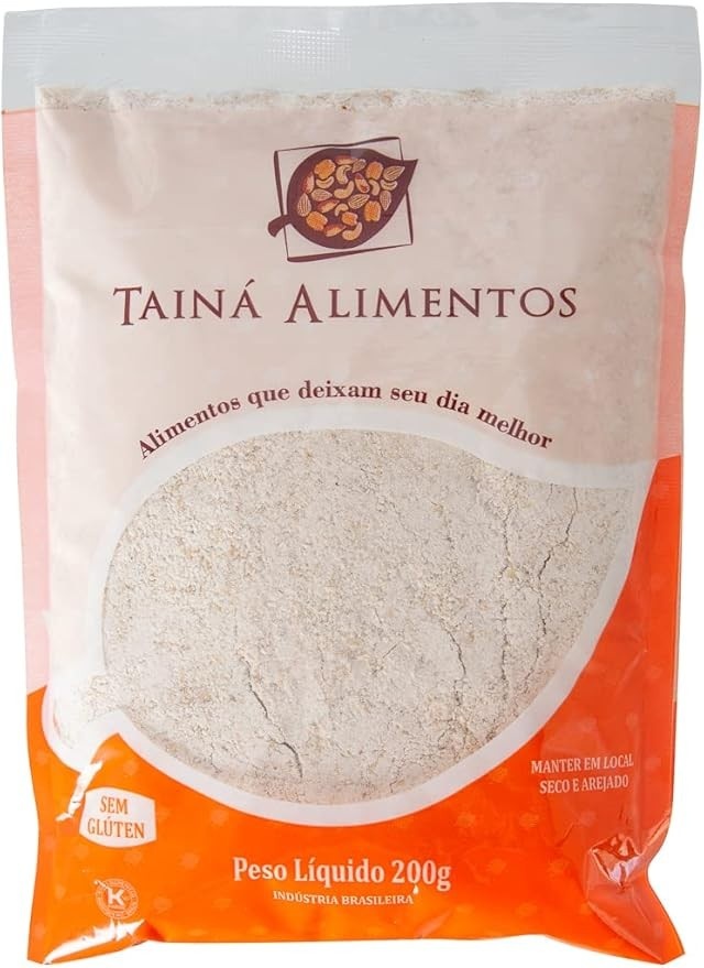 Kit 2X: Farinha de Aveia Sem Glúten Tainá Alimentos 200g