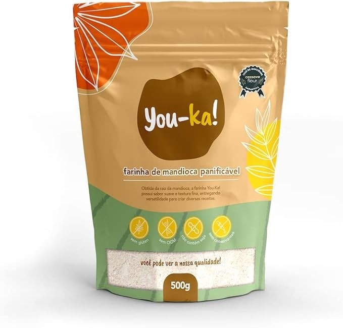 Farinha de Mandioca Panificável You-ka! 500g