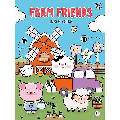 Farm Friends: O Livro de Colorir Relaxante 🎨