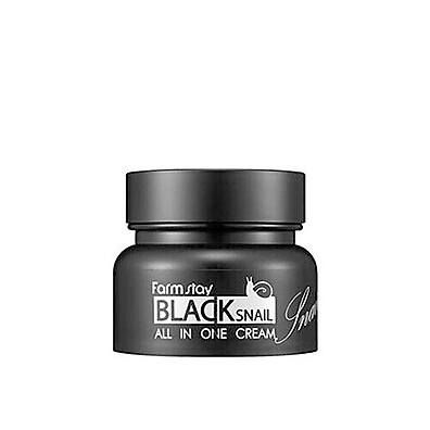 Farmstay Black Snail All In One Cream 100ml – Hidratação e Elasticidade em um Só