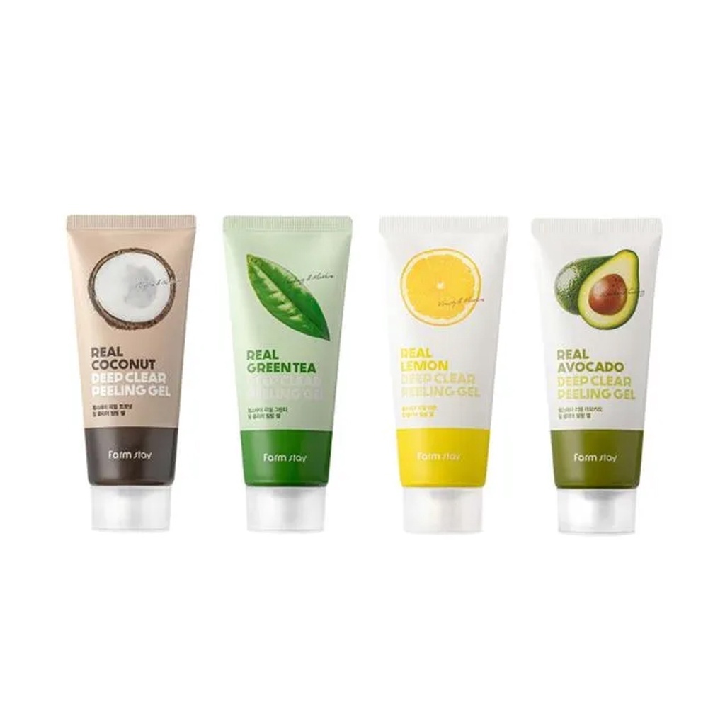 Farmstay Peeling Gel: Pele Renovada em 4 Sabores!