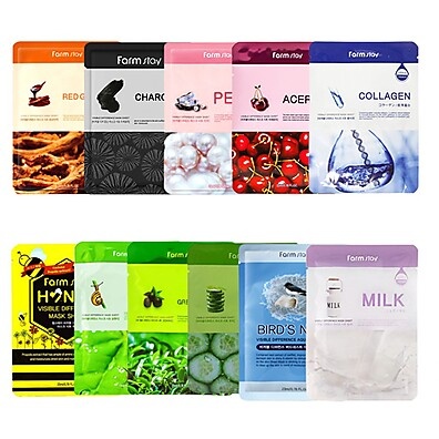 Farmstay Visible Difference Mask: 14 Tipos para Sua Pele