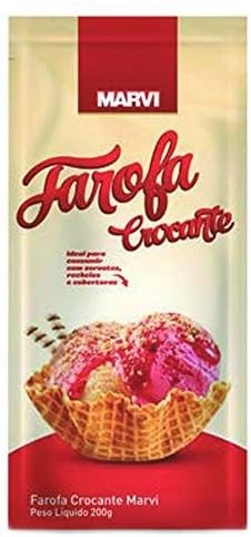 Farofa de Amendoim Crocante 200g - Marvi