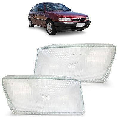Farol Astra 93-96: Lente Transparente Estriada
