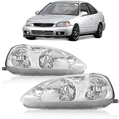 Farol Civic 99/00 Cromado: Visibilidade e Estilo