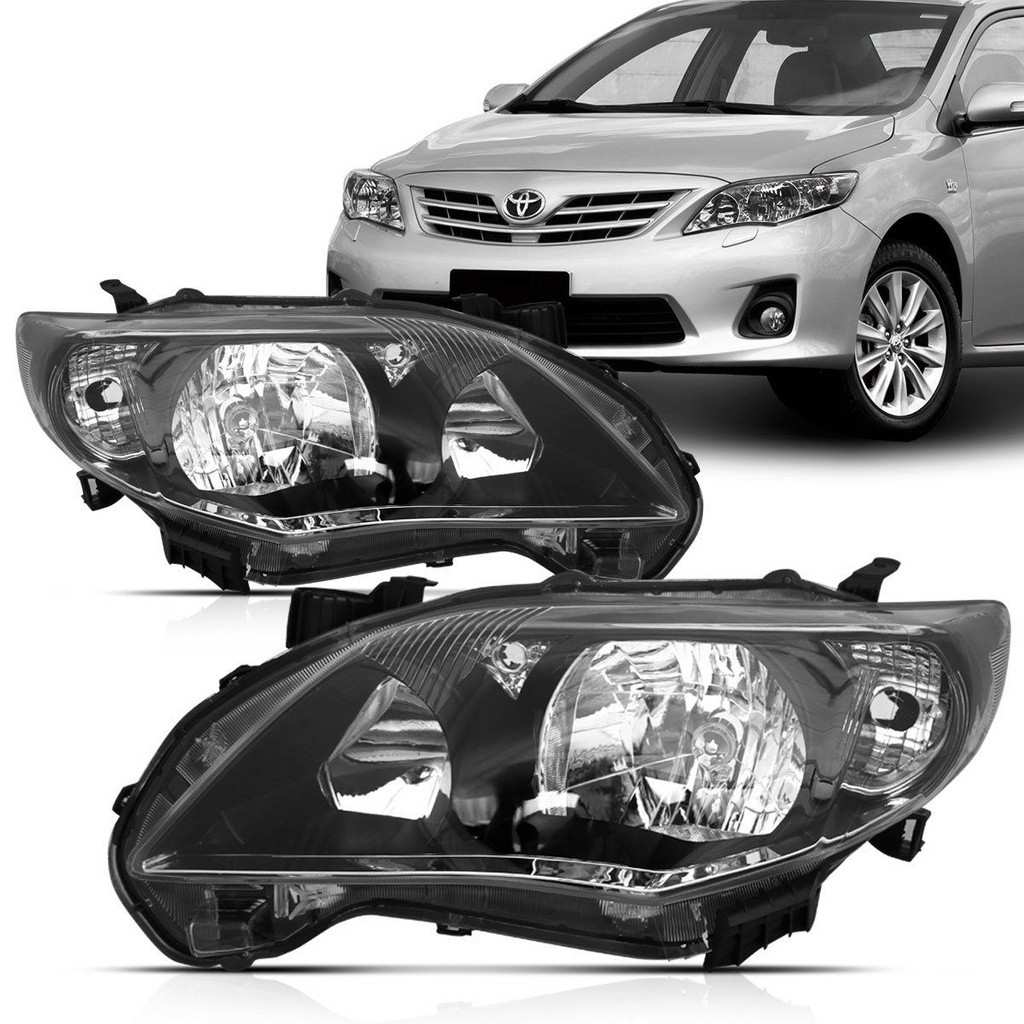 Farol Corolla XRS: Iluminação Top e Visual Incrível