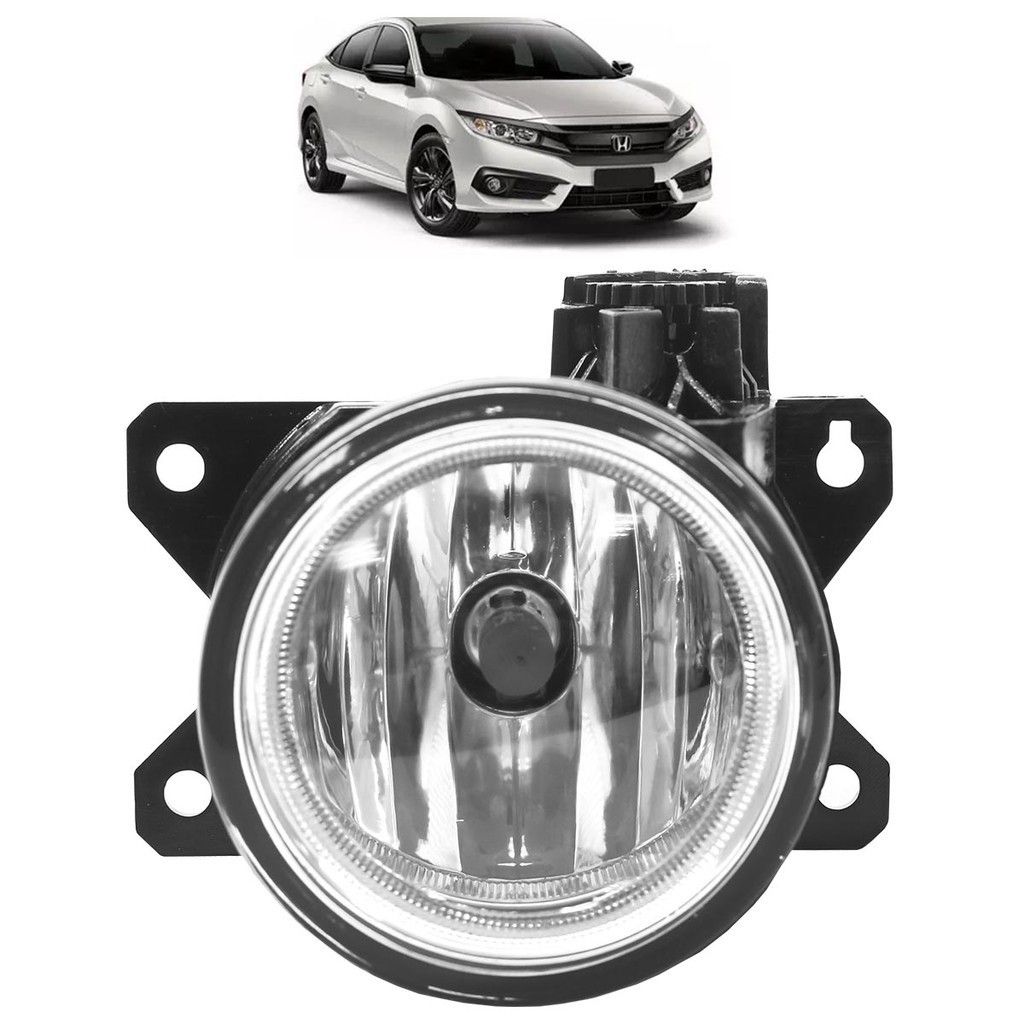 Farol de Milha Civic: Ilumine seu Caminho!