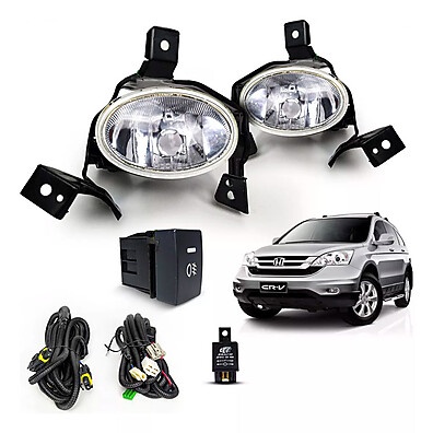 Farol de Milha CRV 2010/2011: Kit Completo Original