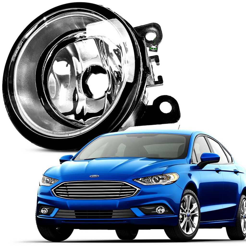 Farol de Milha Fusion: Aro Prata e Lente de Vidro