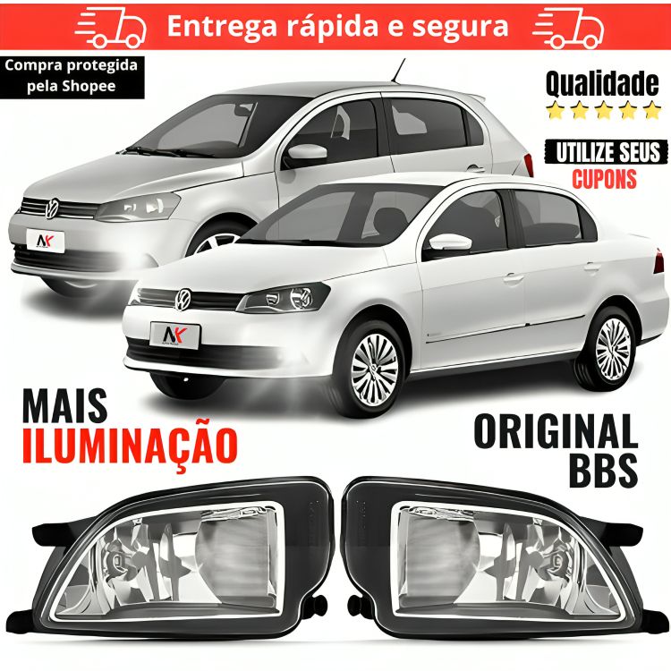 Farol de Milha Gol Voyage G6: Visibilidade e Segurança!