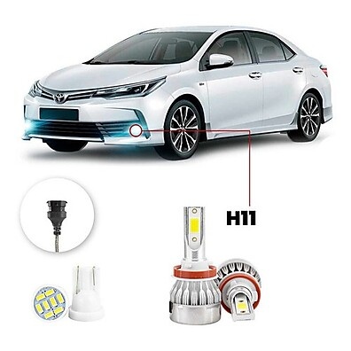 Farol de Milha LED Corolla 2018-2022: 20000lm