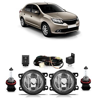 Farol de Milha Logan 2014-2016: Kit Completo!