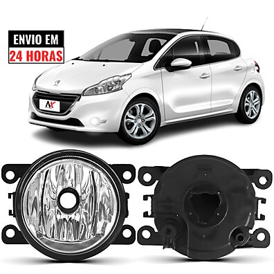 Farol de Milha Peugeot 208: Visibilidade e Segurança!