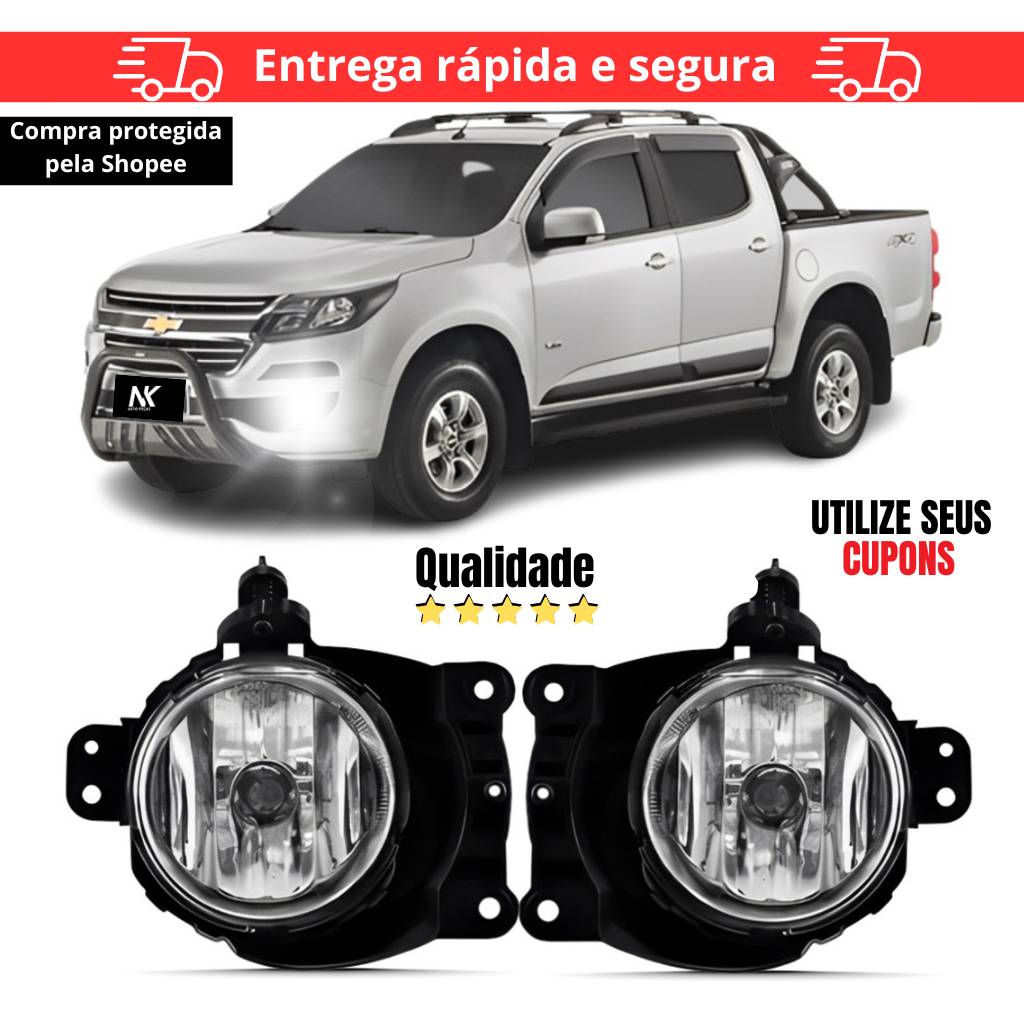 Farol de Milha S10 e Trailblazer: Visibilidade e Segurança