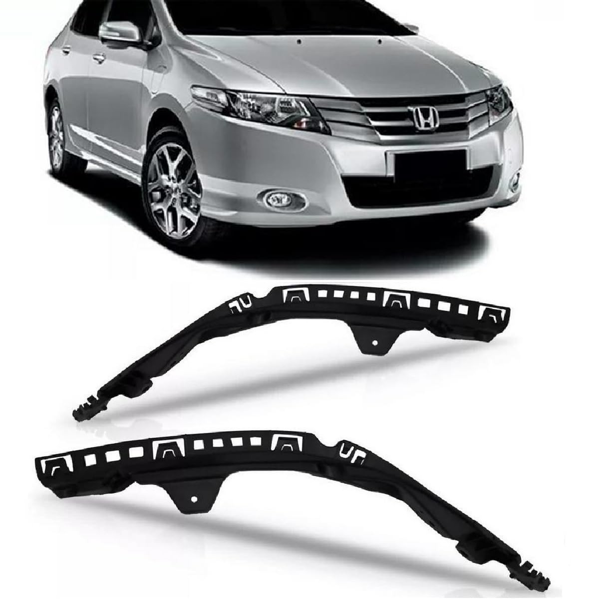 Suporte Guia Farol Direito Honda City 2009-2014 - Peça de Reposição Essencial