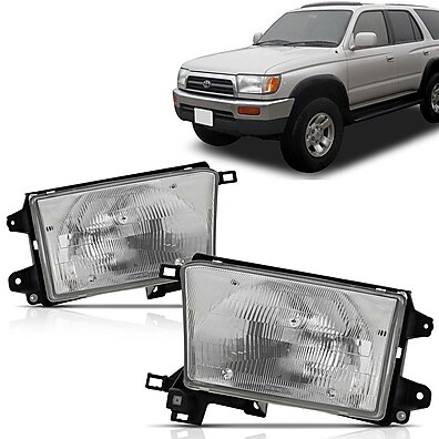 Farol Hilux SW4 96-98 Cromado: Visibilidade e Estilo