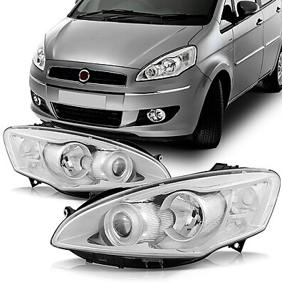 Farol Idea: Iluminação Dupla e Design Cromado