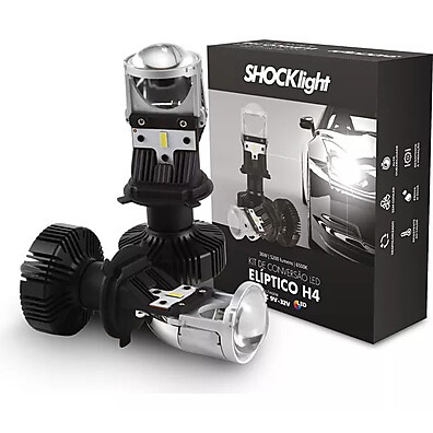 Farol LED H4: Iluminação Potente e Fácil Instalação